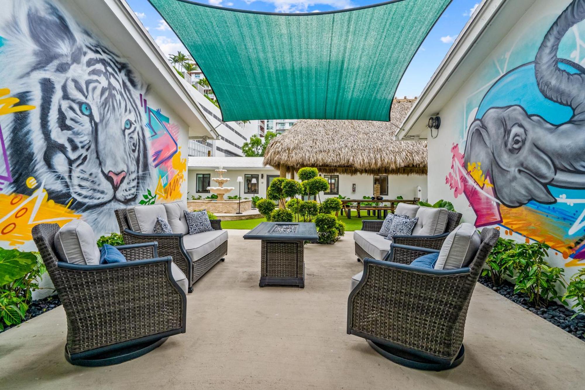 The Freedom House • Urban Oasis • Eclectic Retreat Villa Fort Lauderdale Dış mekan fotoğraf